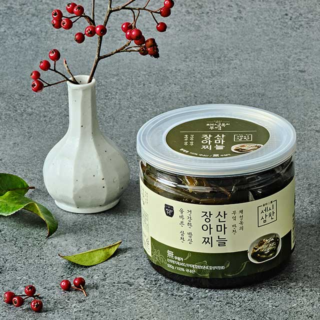 강원더몰,채성옥 산마늘(명이나물) 장아찌 500g